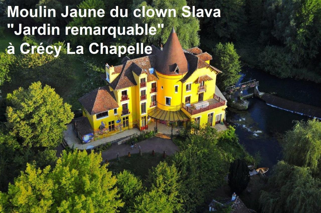 Les Nympheas, Appart Au Calme Et Grand Jardin A 15 Min De Disneyland, Crecy-la-Chapelle Екстериор снимка